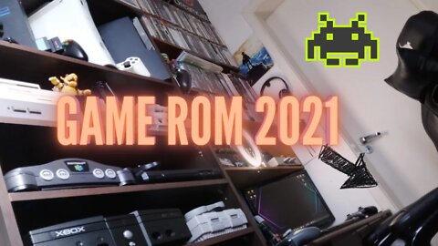 Meu quarto GAMER 2022 - Coleção de retrogames.