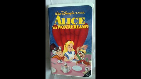 Opening to Alice in Wonderland (1951) 1994 Re-issue
