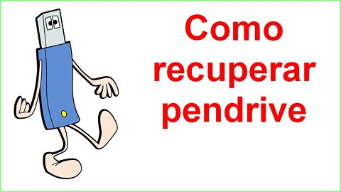 Como recuperar um pendrive que não está aparecendo no PC. APRENDA A RECUPERAR PENDRIVE COM DEFEITO