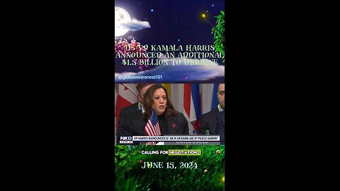 US VP Kamala Harris Announced Additional $1.5 BILLION To Ukraine