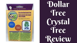 Product Reviews: Dollar Tree Crystal Tree Review