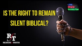 Is The Right To Remain Silent Biblical?