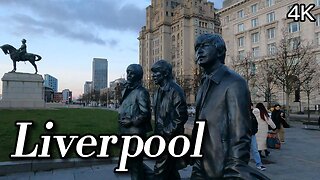 Liverpool England walking tour 2023