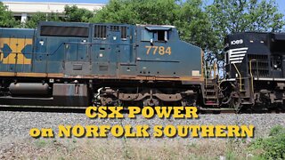 S01E143 CSX Power on Norfolk Southern