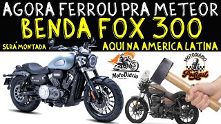 Agora FERROU pra METEOR. Benda FOX V 300 será MONTADA na AMÉRICA LATINA