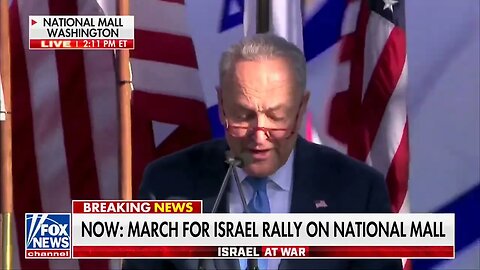 CHUCK SCHUMER: "The Minute I Heard Of What Happened [On] January 7th, I Knew I Had To Go To Israel"