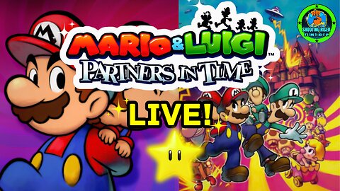 ALIEN SHOOBS VS ITALIAN PLUMBERS - Mario & Luigi Partners in Time Live #mariogames #livestream