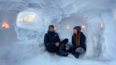 How To Make a Snow Shelter HD Video ?