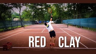 Rochelle Heights Racquet Club / Hidden Red Clay Tennis Courts!
