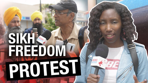 Sikh Canadians protest in front of Liberal MP’s office to demand an end to COVID travel restrictions