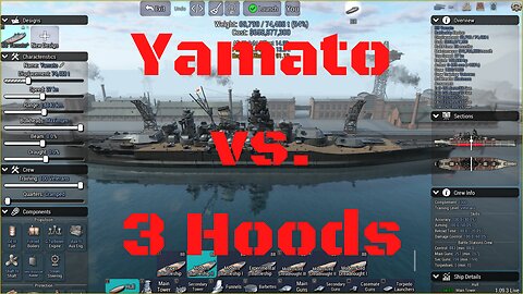 Yamato vs. 3 Hoods