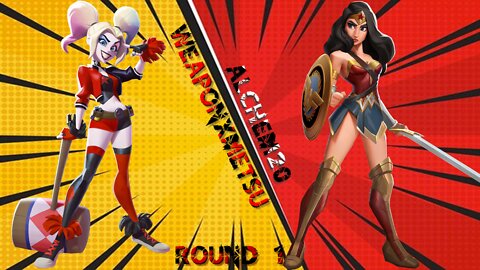 Multiversus Harley Quinn (WeaponXMetsu) vs Wonder Woman (alchem20)