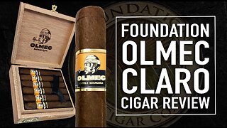 Foundation Olmec Claro Cigar Review