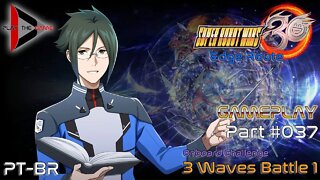 Super Robot Wars 30: #037 - Onboard Challenge: 3 Wave Battle 1 [PT-BR][Gameplay]