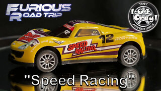 "Speed Racing" in Yellow- Model by Furious Road Trip