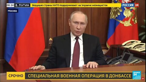 Putin warns of "serious consequences" to "Anyone" who interferes in Russia's affairs