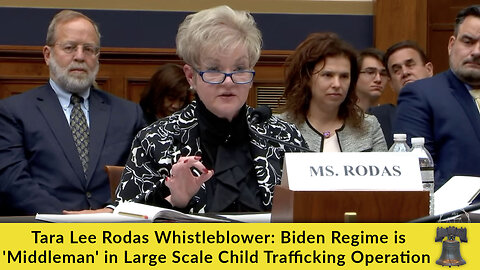 Tara Lee Rodas Whistleblower: Biden Regime is Middleman in Large Scale Child Trafficking Operation