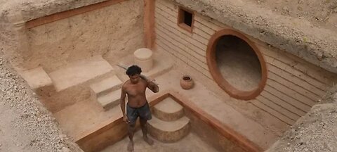 Building an Underground House with a Swimming Pool