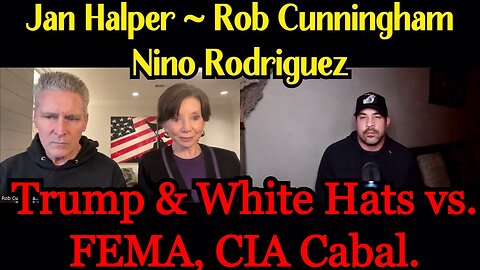 Dr. Jan Halper-Hayes: Trump & White Hats vs. FEMA, CIA Cabal!