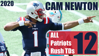 All 12 Cam Newton Rushing Touchdowns with the Patriots - NFL 2020