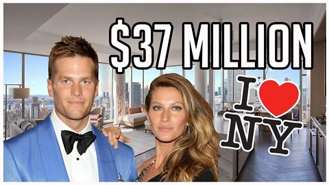 Tom Brady's New York Apartment |$37 Million New York Apartment Tour