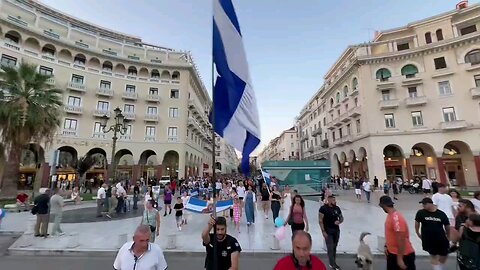 There was a massive Family Pride parade yesterday in Thessaloniki, Greece. (See Description Box)