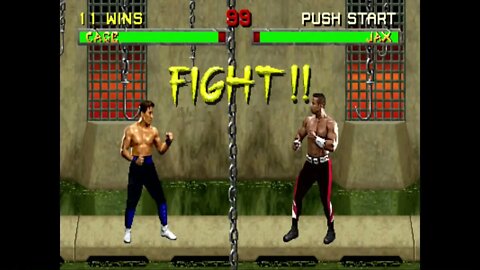 Mortal Kombat II Plus Beta 2 - Johnny Cage - Ultimate Difficult/Improved AI - No Continues