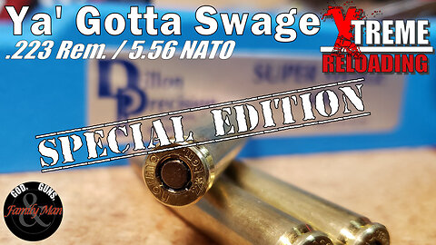 Reloading .223 or 5.56? Swaging with the Dillon Super Swage 600