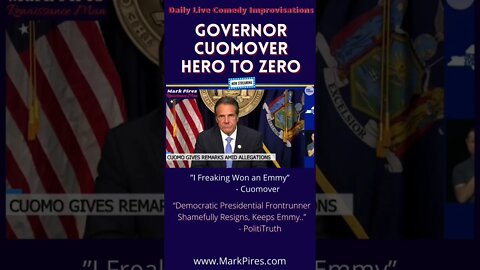 Governor Cuomo Resigns and Keeps Emmy?! Cuomover Hero to Zero…