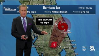 Hurricane Ian, 11 p.m. advisory for Sept. 28, 2022