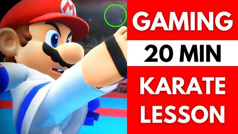 Karate For Kids Beginners | 20 Min Video Game Theme V1 | Dojo Go (Week 36)