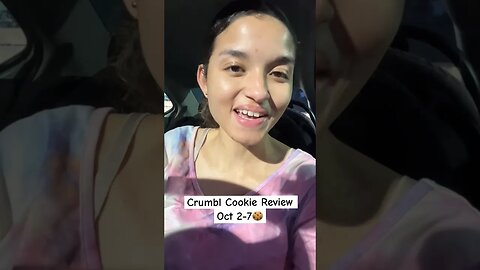 This Weeks Crumbl Cookie Review🍪 (October 2-7) #crumblcookies #crumblcookiereview #crumblreview