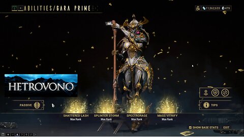 [Warframe] Gara Prime Breakdown & Aquisition