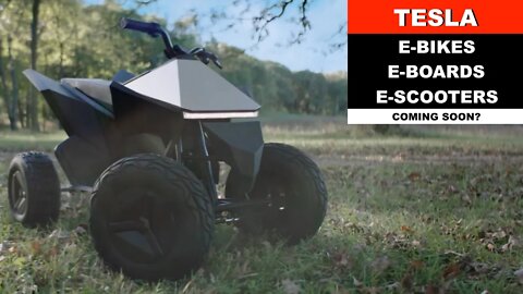 ** TESLA BREAKING INTO THE E-BIKE MARKET NEXT? **