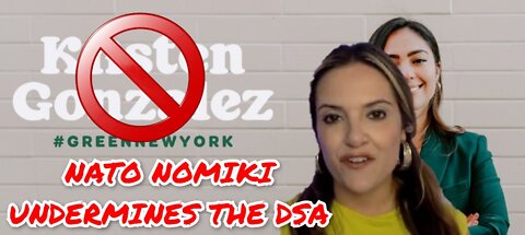 NATO NOMIKI KONST undermines the DSA. MAJORITY REPORT caught off guard by Nomiki's announcement.