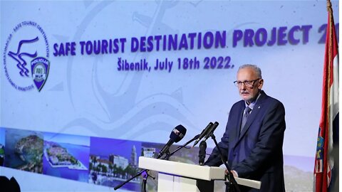 Ministar Božinović na otvorenju projekta Sigurna turistička destinacija