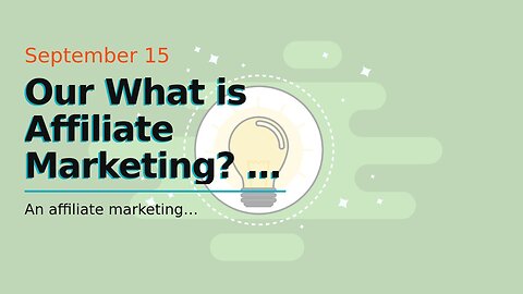Our What is Affiliate Marketing? 5 Benefits & 5 Best Affiliate Statements