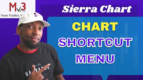 Sierra Chart's Chart Shortcut Menu Quick Tips