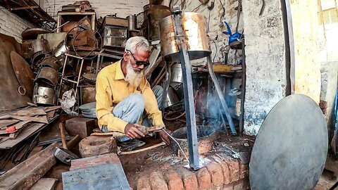 Amazing Stove Making at a Roadside Workshop