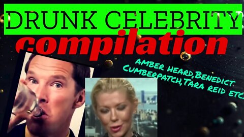 DRUNK CELEB. compilation #funny #shorts #amberheard #benedictcumberbatch etc.