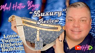 NEW DENIM REMIX LOUIS VUITTON HIGHRISE BUMBAG DUPE (REVIEW) from DHGATE (link in description)