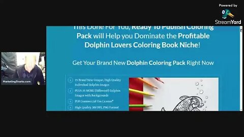 Dolphin Coloring Pack – Done For You, Ready To Publish Coloring Pack - 25 Dolphin Images