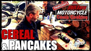 Motorcycle Camp Cooking - Pancakes - MCC Ep.4