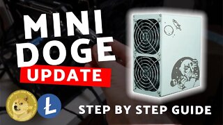 UPDATE NOW Mini Doge + Litecoin Miner