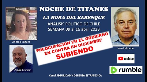 NOCHE DE TITANES... Analisis Politico del 09 al 16 abril 2023