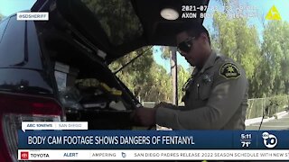 Deputy nearly dies from fentanyl exposure