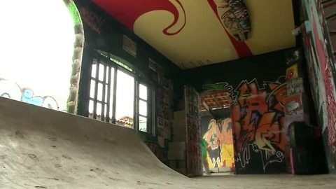 Brazilian man converts his home into skate park dream house