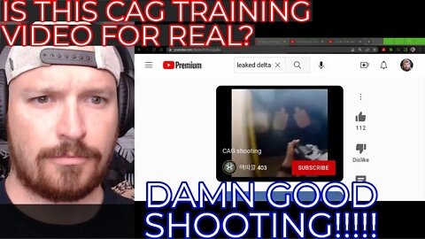 BLASTCAPBADGER REACTS - CAG SHOOT (Is it REALLY or is it just TOP TIER training?) NOBODY knows...