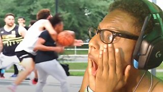 Pheanx Reacts to Carlos Fouling the Mess Out of People in the Hood Playing Basketball!