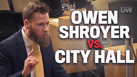 Owen Shroyer Calls Out Democrat Climate Hypocrisy Right To City Council's Face